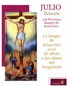 Julio dedicado a la Preciosa Sangre de Nuestro Señor Jesucristo – Día ...